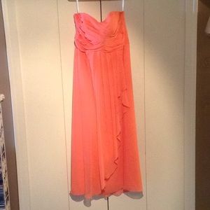 David's Bridal Coral Reef Dress